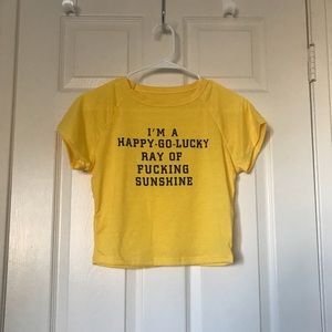 💛Ray of sunshine logo shirt 💛